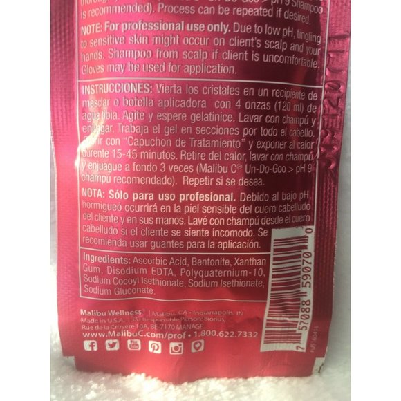 x3 Malibu C, CPR Packets + 3 Processing Caps - Picture 11 of 12